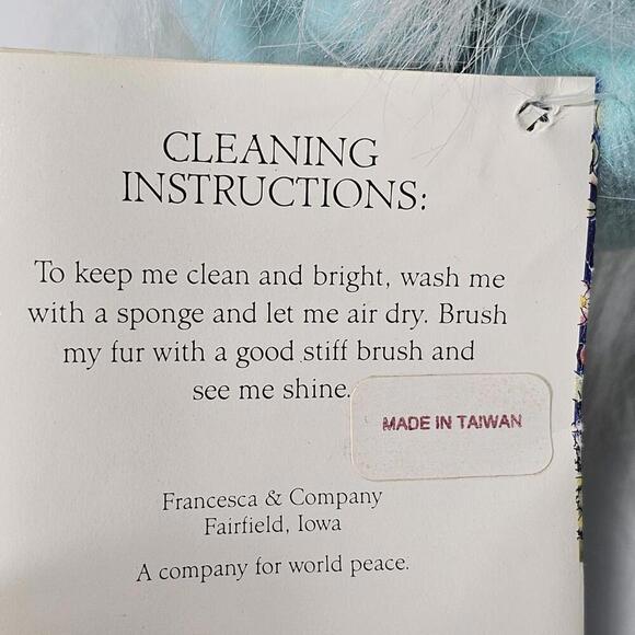 Vintage 1986 Francesca & Company Layla Sub- Terralien Plush Stuffed Toy - Picture 8 of 10